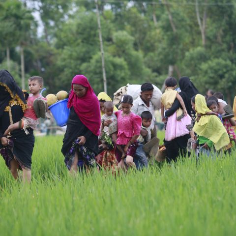 Rohingya Muslims Myanmar Banner